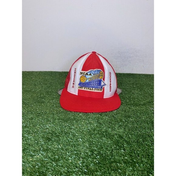 AJD Other - Vintage Indiana Hoosiers hat cap snap back basketball mens lucky stripes AJD